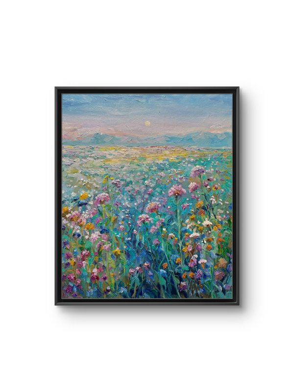 Maylight Meadow Oil On Canvas 20X24